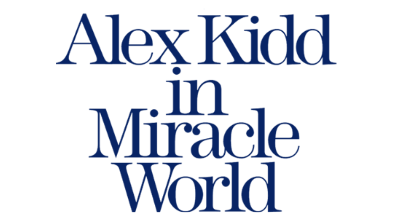 Alex Kidd in Miracle World logo